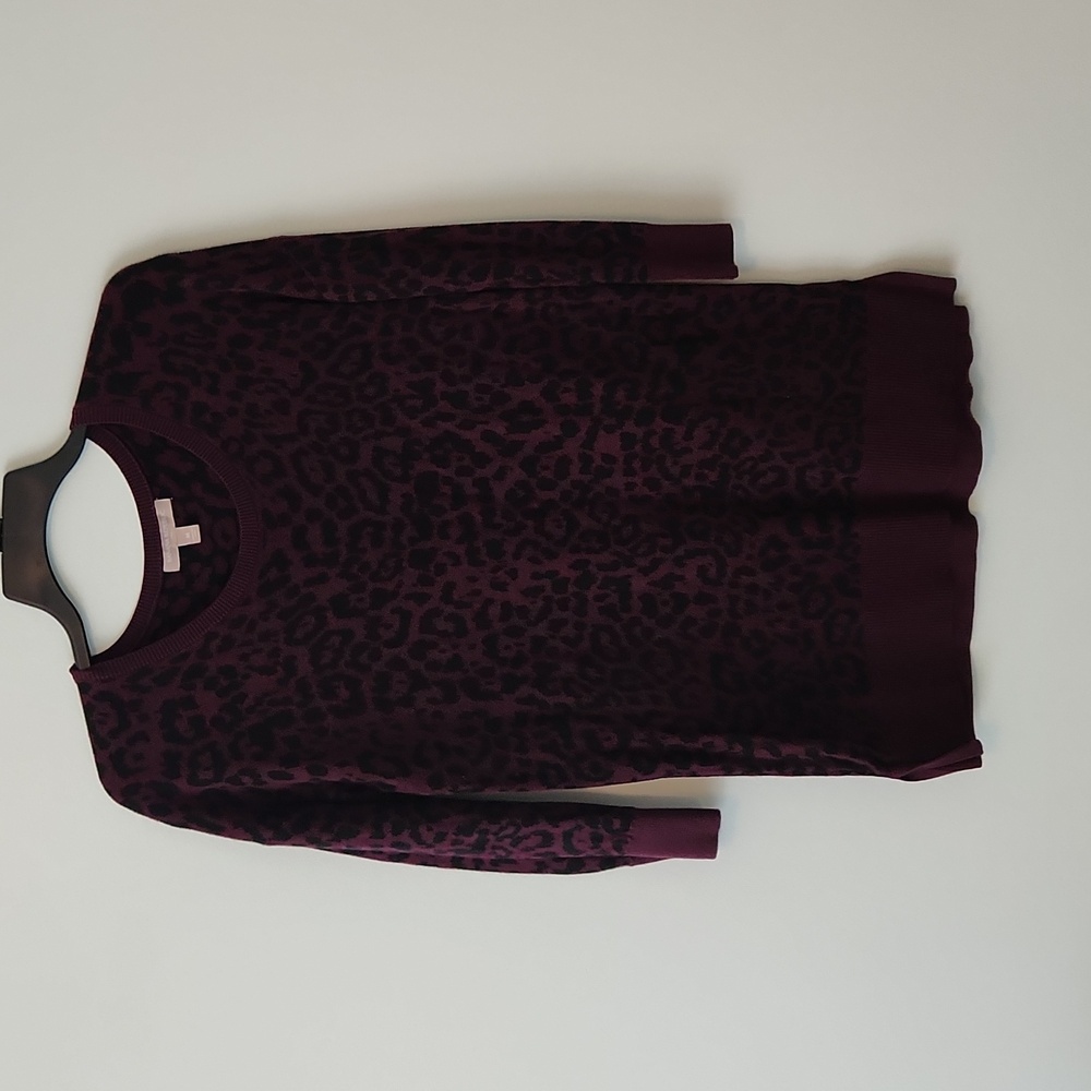 Banana Republic Leopard Tunic Sweater